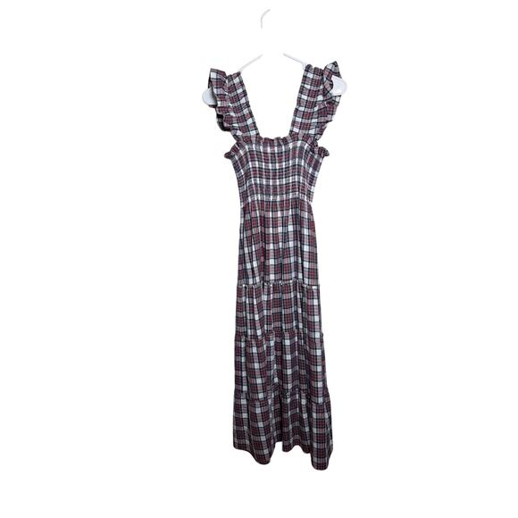 Hill House Ellie Nap Dress in Multi Tartan Dress Sz. XS - Picture 6 of 8